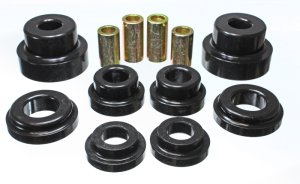Chevrolet Camaro Suspension Subframe Bushing Kit - Rear - Energy Suspension - Hyper-Flex - Black - 2010 Chevrolet Camaro Suspension Subframe Bushing Kit - Rear - Energy Suspension - Hyper-Flex - Black - 2010